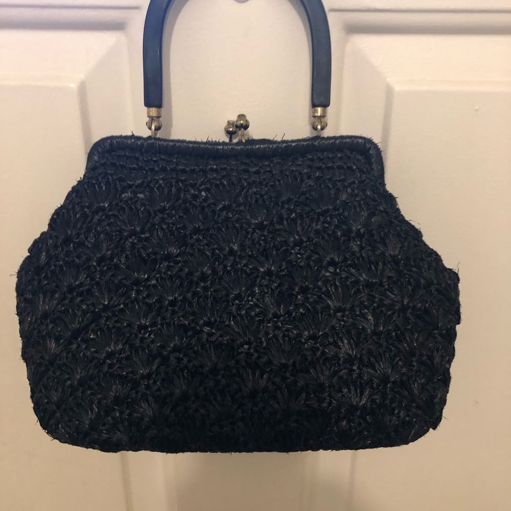 Vintage handbag black - Picture 2 of 5